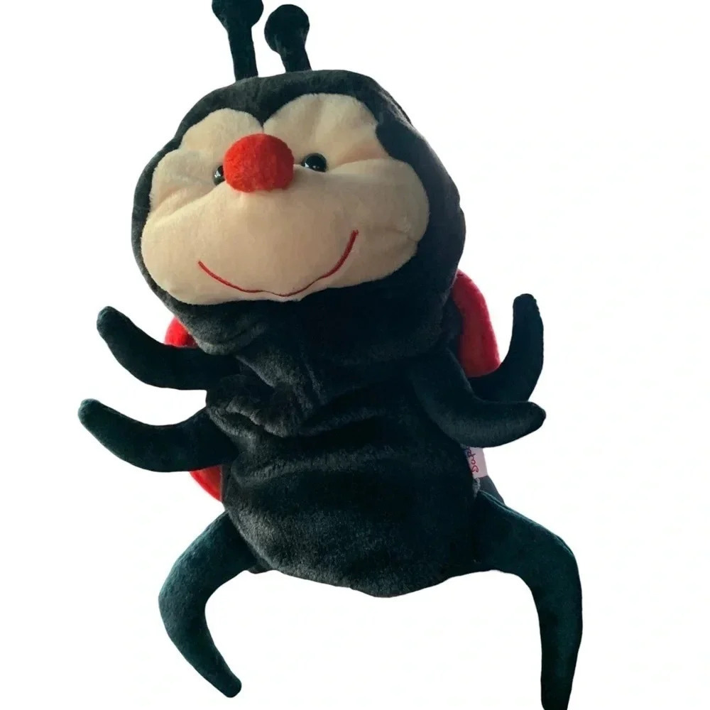 12" Daphne Ladybug Hand Puppet Stuffed Animal Plush Golf Head Cover Soft Insect
